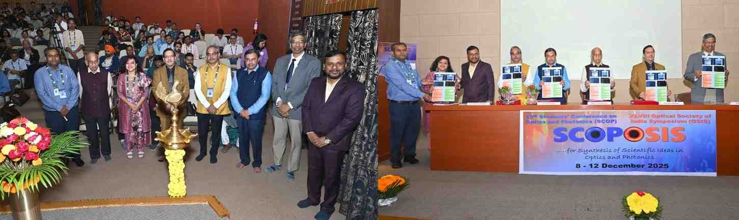 XLVIII Symposium Of The Optical Society Of India : Physical Research Laboratory , Ahmedabad -2025